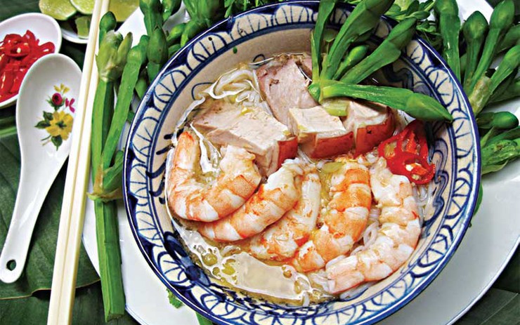 Bún nước lèo nét riêng trong văn hóa ẩm thực Sóc Trăng