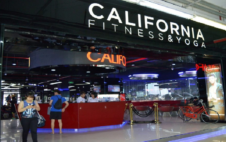 California gym store