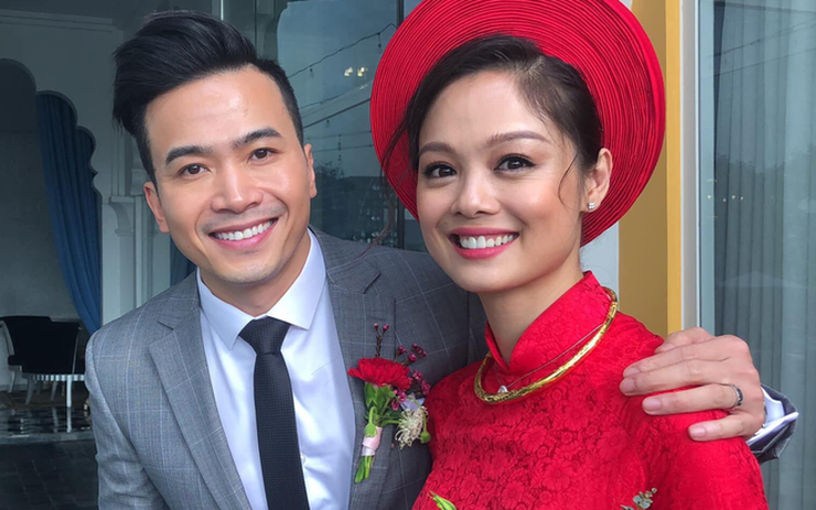 Cựu người mẫu Tuyết Ngọc lên xe hoa với chồng Việt kiều
