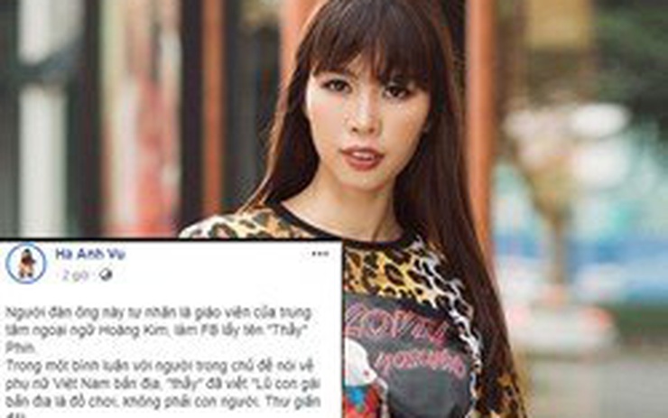 Siêu mẫu Hà Anh bất ngờ đăng đàn tố giáo viên người nước ngoài coi ...