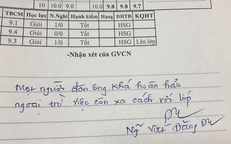 Thầy Giao Phe Sổ Lien Lạc Chọc đung điểm Yếu Của Từng Học Sinh Nhưng Sao Lại đang Yeu đến Thế Nay