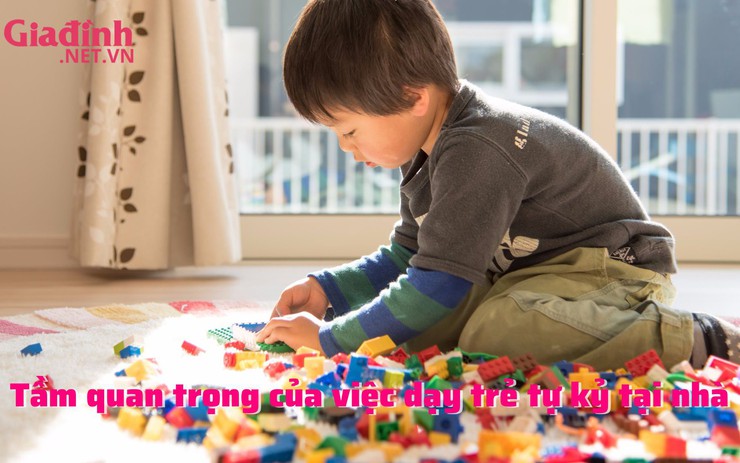 Tầm quan trọng của việc dạy trẻ tự kỷ tại nhà