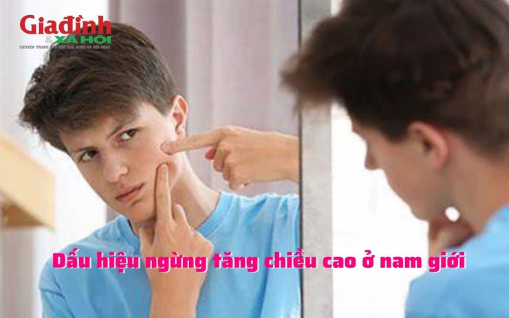 Dấu hiệu ngừng tăng chiều cao ở nam giới