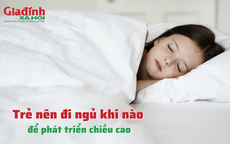 Trẻ nên đi ngủ khi nào để phát triển chiều cao