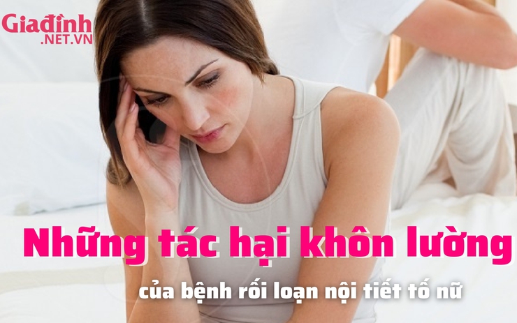 Những tác hại không ngờ khi rối loạn nội tiết tố nữ