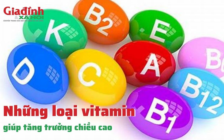 Những loại vitamin giúp tăng trưởng chiều cao