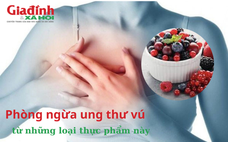Phòng ngừa ung thư vú từ những loại thực phẩm này