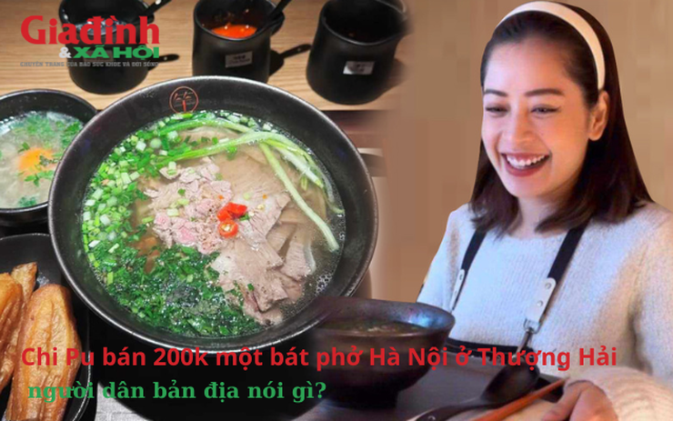 Chi Pu bán 200k một bát phở Hà Nội ở Thượng Hải, người dân bản địa nói gì?