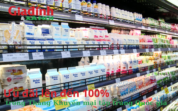 Ưu đãi lên đến 100% trong Tháng Khuyến mại tập trung Quốc gia