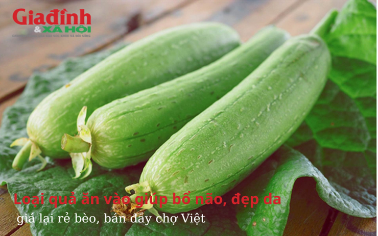 Loại quả ăn vào giúp bổ não, đẹp da, giá lại rẻ bèo, bán đầy chợ Việt