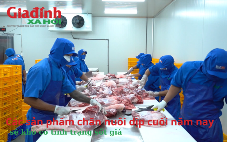 Các sản phẩm chăn nuôi dịp cuối năm nay sẽ khó có tình trạng sốt giá