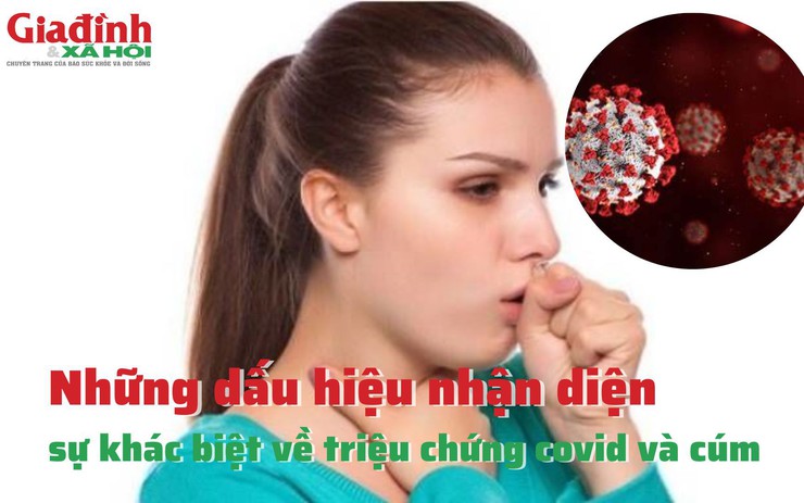 Những dấu hiệu nhận diện sự khác biệt về triệu chứng covid và cúm
