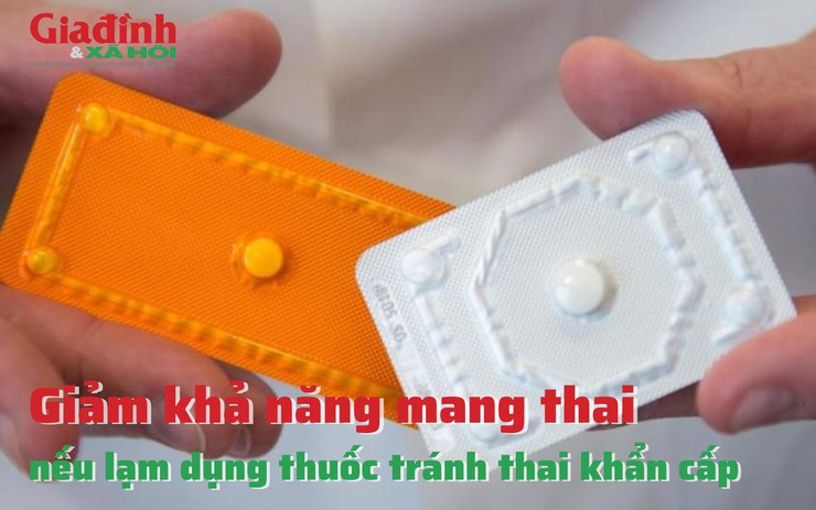 Giảm khả năng mang thai nếu lạm dụng thuốc tránh thai khẩn cấp
