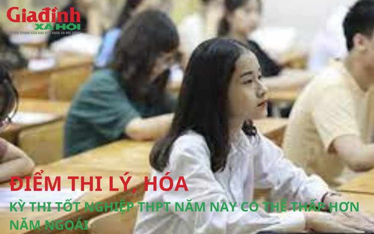 Điểm thi Lý, Hóa kỳ thi tốt nghiệp THPT năm nay có thể thấp hơn năm ngoái