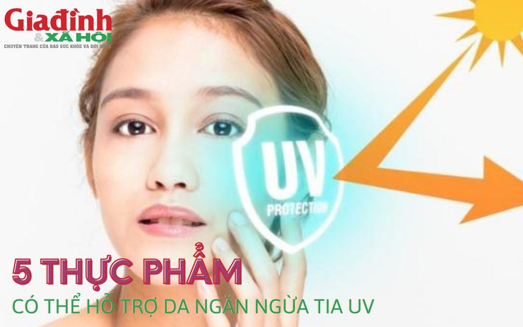 5 thực phẩm có thể hỗ trợ da ngăn ngừa tia UV