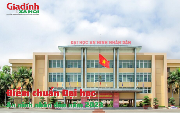 Điểm chuẩn Đại học An ninh nhân dân năm 2023
