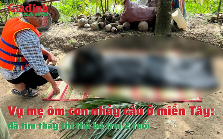 Vụ mẹ ôm con nhảy cầu ở miền Tây: đã tìm thấy thi thể bé trai 2 tuổi