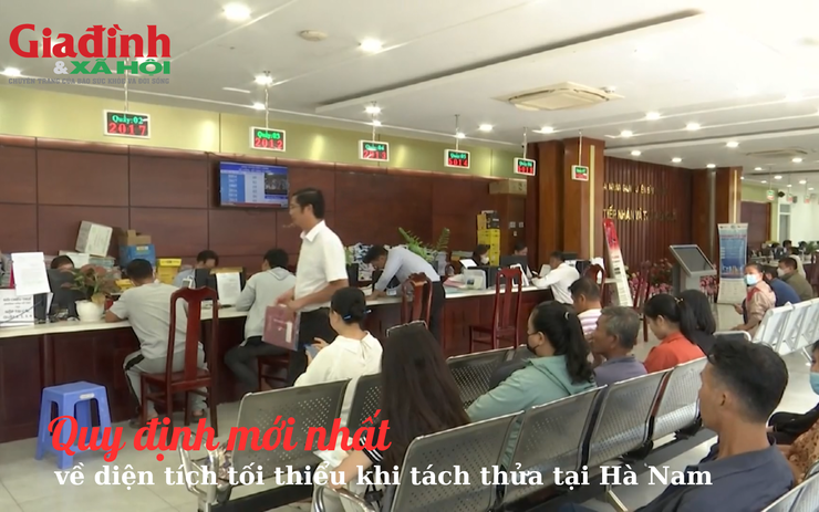 Quy định mới nhất về diện tích tối thiểu khi tách thửa tại Hà Nam