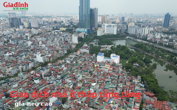 Giao dịch nhà ở thấp tầng tăng, giá neo cao 