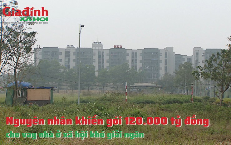 Nguyên nhân khiến gói 120.000 tỷ đồng cho vay nhà ở xã hội khó giải ngân