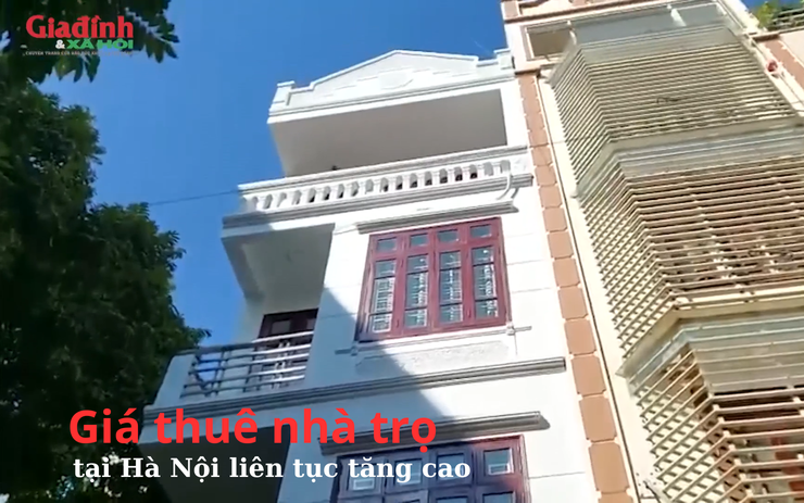 Giá thuê nhà trọ tại Hà Nội liên tục tăng cao