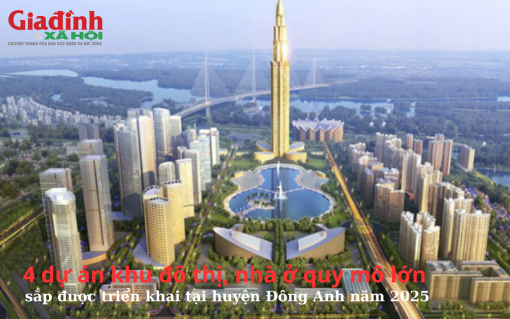 4 dự án khu đô thị, nhà ở quy mô lớn sắp được triển khai tại huyện Đông Anh năm 2025