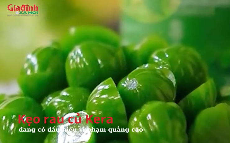 Loại rau củ hoa hậu Thùy Tiên quảng cáo hiện đang có dấu hiệu vi phạm quy định về quảng cáo thực phẩm