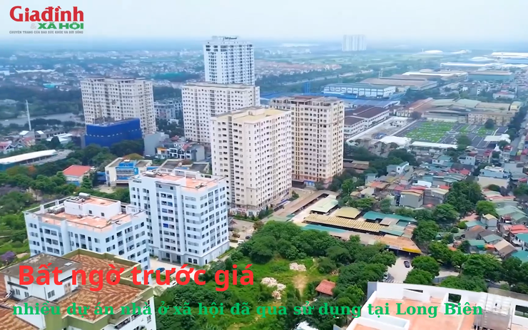 Bất ngờ trước giá nhiều dự án nhà ở xã hội đã qua sử dụng tại Long Biên (Hà Nội)