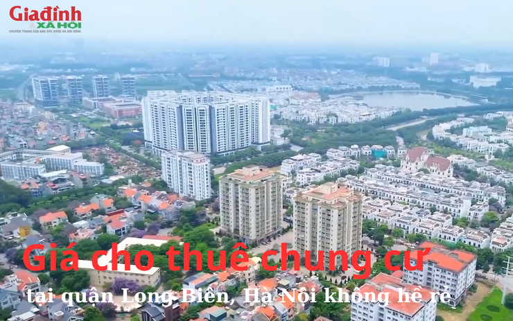 Giá cho thuê chung cư tại quận Long Biên, Hà Nội không hề rẻ
