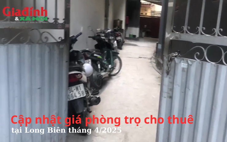 Cập nhật giá phòng trọ cho thuê tại Long Biên tháng 4/2025