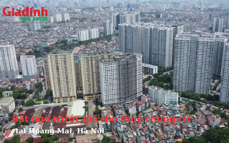 Bất ngờ trước giá cho thuê chung cư tại Hoàng Mai, Hà Nội