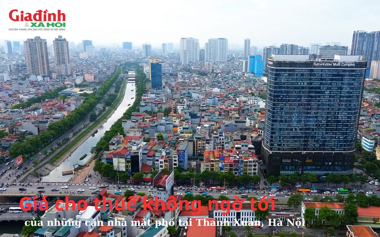 Giá cho thuê không ngờ tới của những căn nhà mặt phố tại Thanh Xuân, Hà Nội