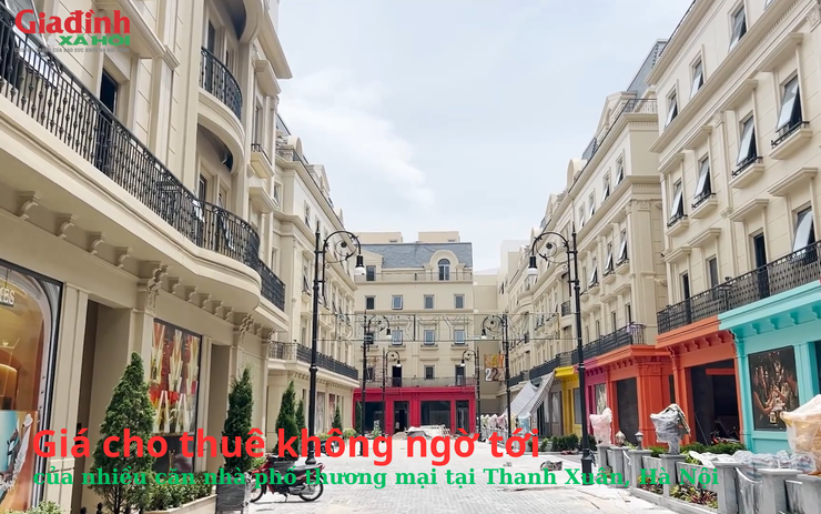 Giá cho thuê không ngờ tới của nhiều căn nhà phố thương mại tại Thanh Xuân, Hà Nội