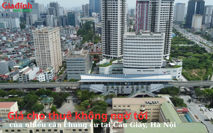 Giá cho thuê không ngờ tới của nhiều căn chung cư tại Cầu Giấy, Hà Nội