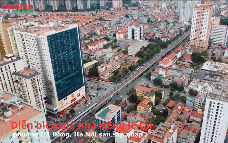 Diễn biến giá nhà riêng lẻ tại phường Hà Đông, Hà Nội sau sáp nhập