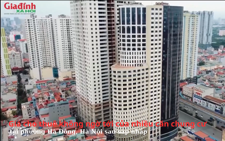Giá cho thuê không ngờ tới của nhiều căn chung cư tại phường Hà Đông, Hà Nội sau sáp nhập 