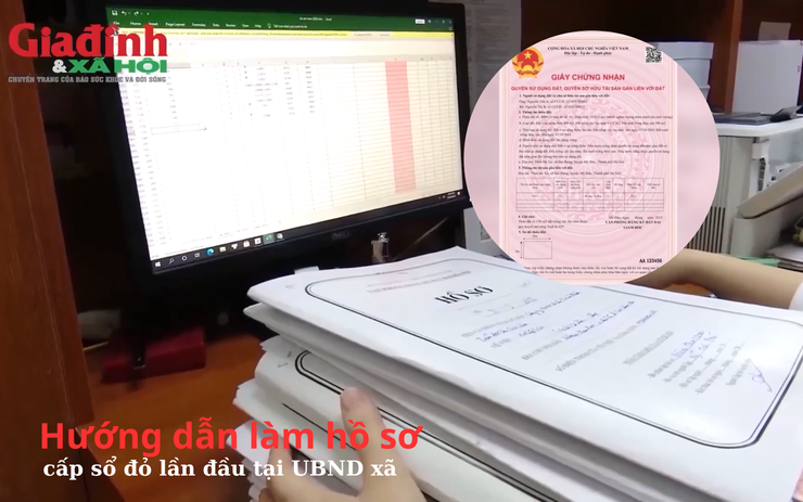 Hướng dẫn làm hồ sơ cấp sổ đỏ lần đầu tại UBND xã 