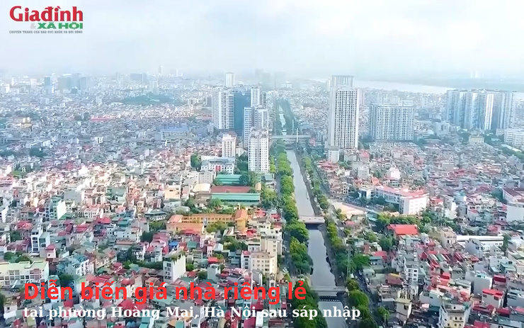 Diễn biến giá nhà riêng lẻ tại phường Hoàng Mai, Hà Nội sau sáp nhập