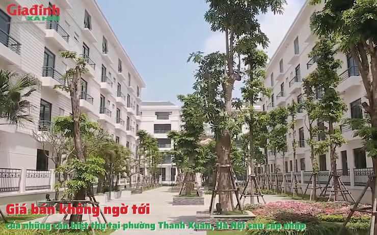 Giá bán không ngờ tới của những căn biệt thự tại phường Thanh Xuân, Hà Nội sau sáp nhập