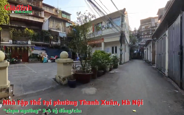 Nhà tập thể tại phường Thanh Xuân, Hà Nội “chạm ngưỡng” 3-4 tỷ đồng/căn