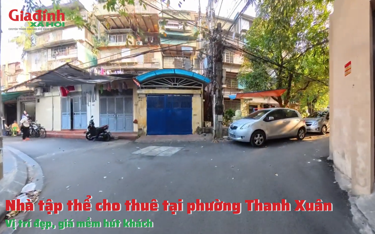 Nhà tập thể cho thuê tại phường Thanh Xuân Vị trí đẹp, giá mềm hút khách
