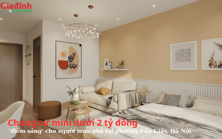 Chung cư mini dưới 2 tỷ đồng, ‘điểm sáng’ của người mua nhà tại phường Cầu Giấy, Hà Nội