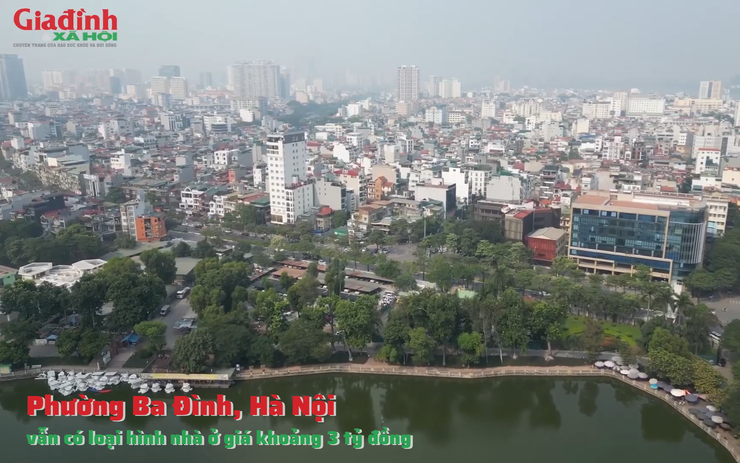Phường Ba Đình, Hà Nội: Chung cư vượt 100 triệu đồng/m2, biệt thự chạm trăm tỷ đồng, vẫn có loại hình nhà ở giá khoảng 3 tỷ đồng.