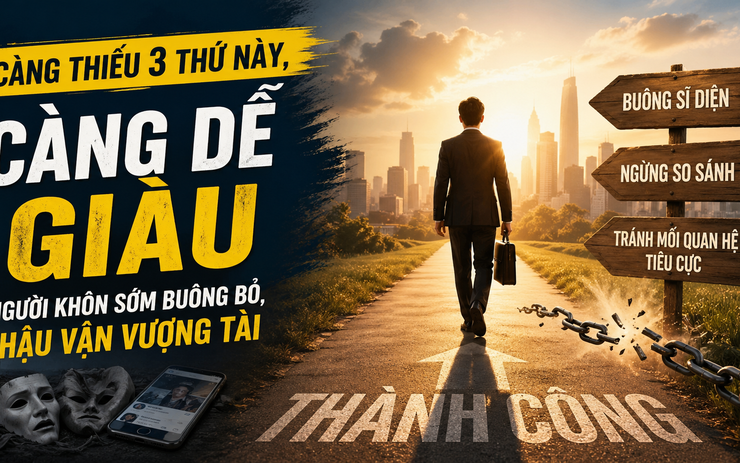 Nghe vô lý nhưng đúng: Càng thiếu 3 thứ này, bạn càng dễ giàu