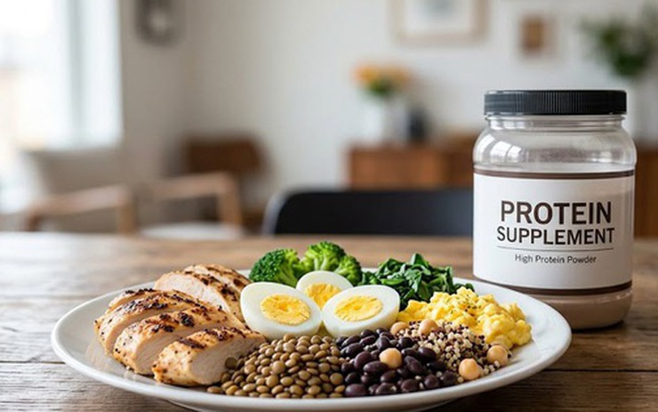 Ăn nhiều protein vì sợ mất cơ có gây hại cho thận không?