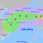 Tin bão mới nhất: Bão Yinxing giật trên cấp 17 hướng vào Biển Đông