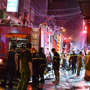 Cận cảnh hiện trường vụ cháy nhà trên phố Định Công Hạ khiến 4 người thiệt mạng