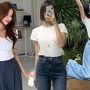 10 cách mặc áo thun trắng dành cho những nàng yêu thích phong cách tối giản