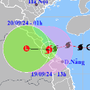 Tin bão mới nhất: Bão số 4 giật cấp 11, áp sát đất liền Trung Bộ