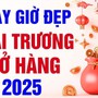 Ngày giờ đẹp xuất hành, khai trương, mở hàng đầu năm Ất Tỵ 2025 từ mùng 4 tới mùng 10